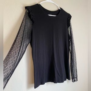 14th & Union black blouse
